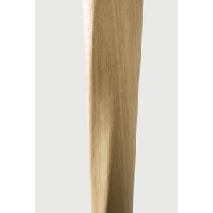 Ethnicraft – Torsion – Table Torsion – Chêne - Rond - Standard, 76 cm - 70 cm