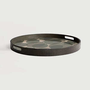 Ethnicraft – Translucent Silhouettes – Plateau En Verre Connected Dots – Default