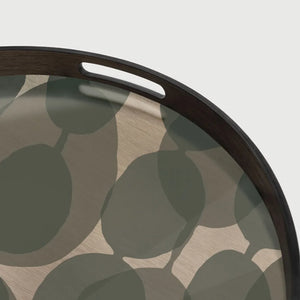 Ethnicraft – Translucent Silhouettes – Plateau En Verre Connected Dots – Default