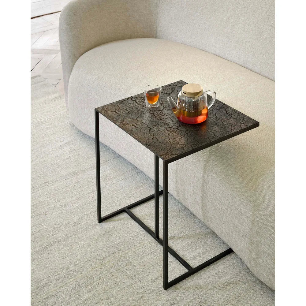 Ethnicraft – Tripic – Table D'Appoint Triptic en situation