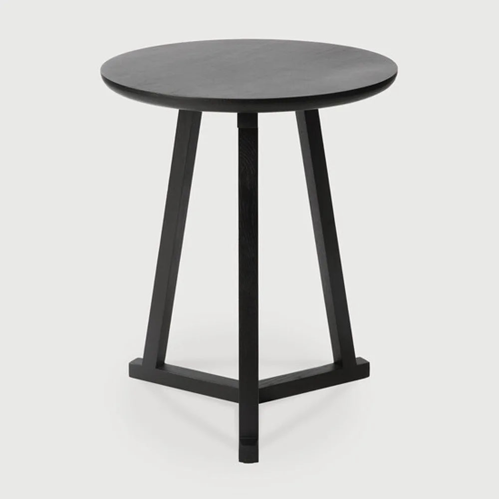 Ethnicraft – Tripod – Table D'Appoint Tripod – Chêne noir