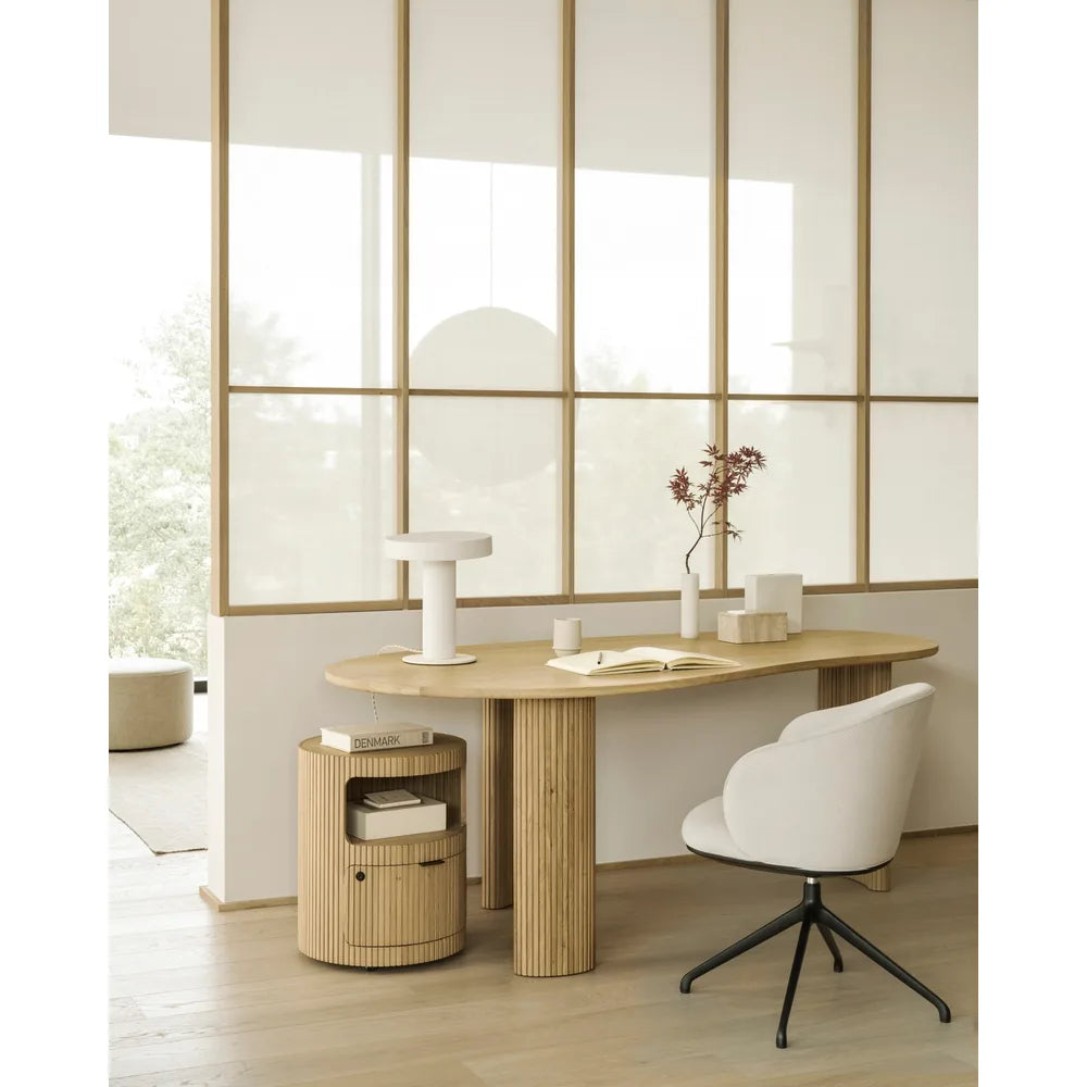 Ethnicraft – Unda – Chaise De Bureau Unda en situation