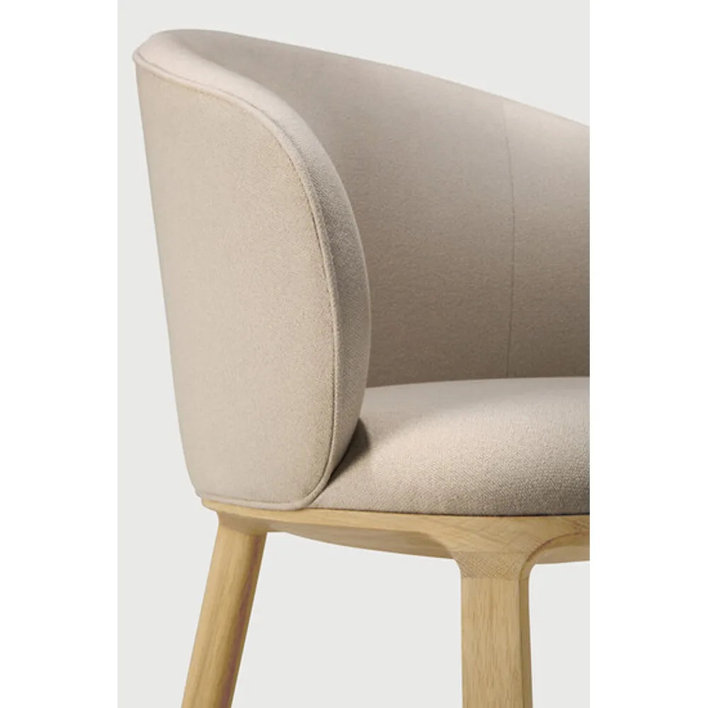 Ethnicraft – Unda – Chaise Unda – Salt - Chêne