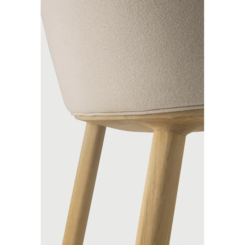 Ethnicraft – Unda – Chaise Unda – Salt - Chêne