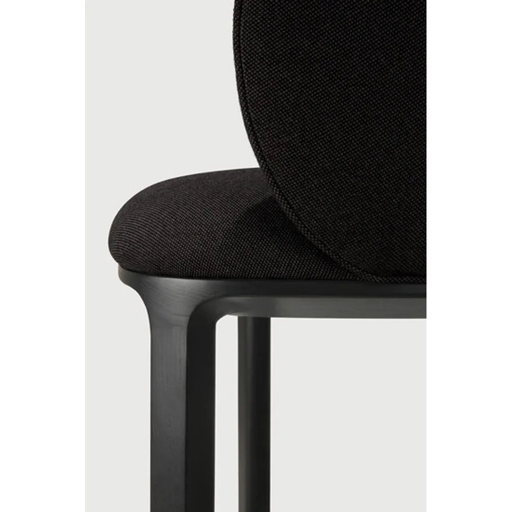 Ethnicraft – Unda – Chaise Unda – Charcoal - Chêne noir