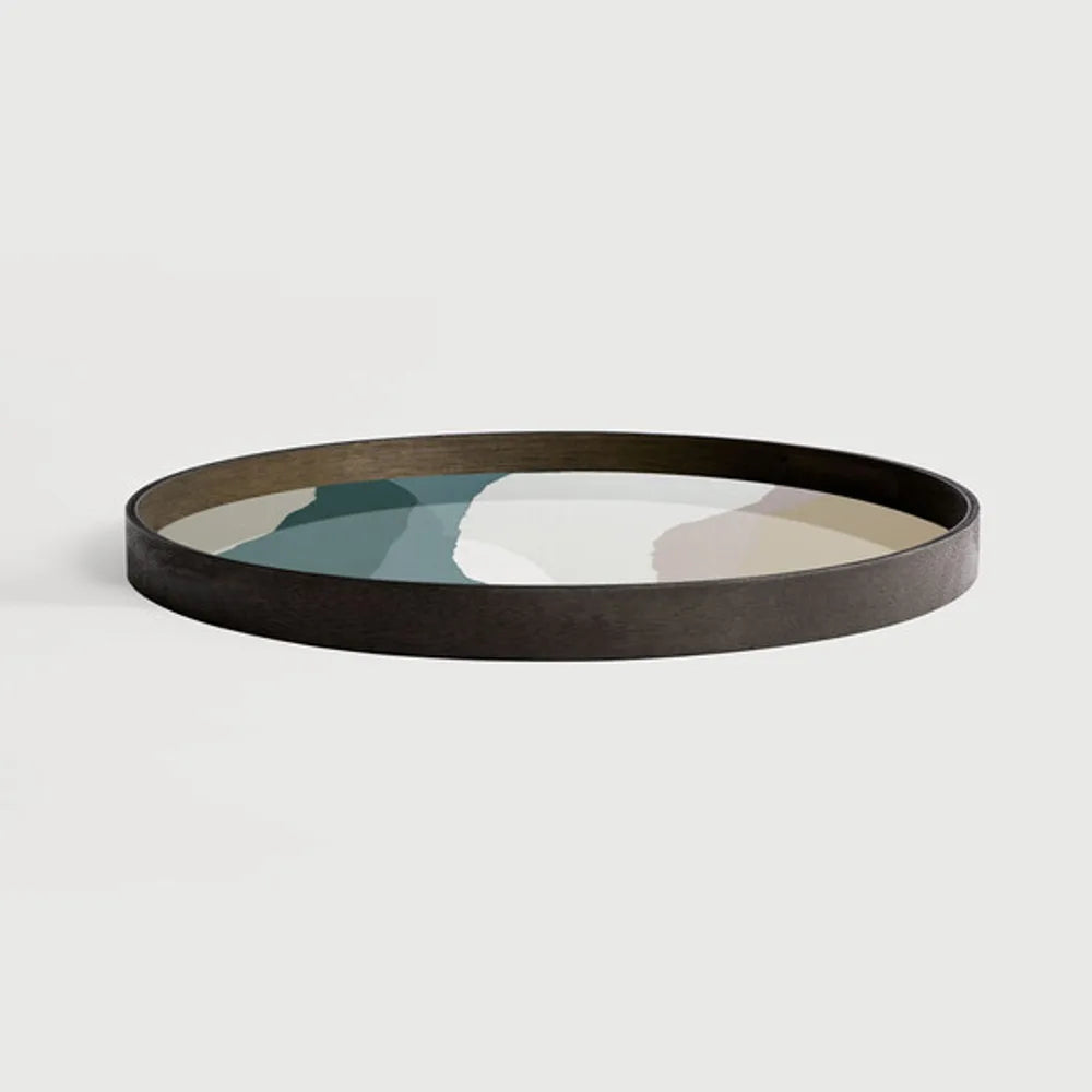 Ethnicraft – Wabi Sabi – Plateau En Verre Wabi Sabi – Rond