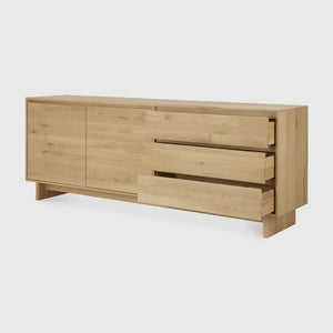 Ethnicraft – Wave – Buffet Wave – Chêne - 205 cm
