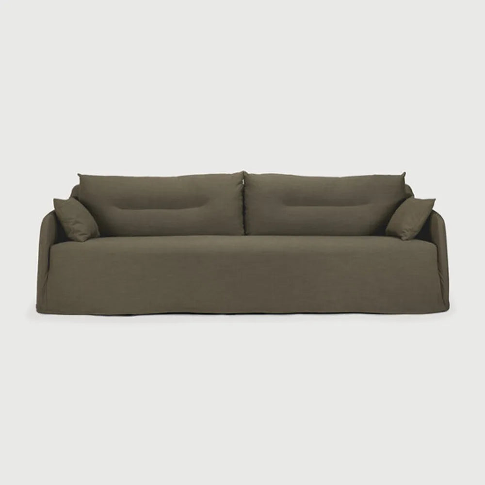 Ethnicraft – Weave – Canapé Weave – Vert - 3 personnes