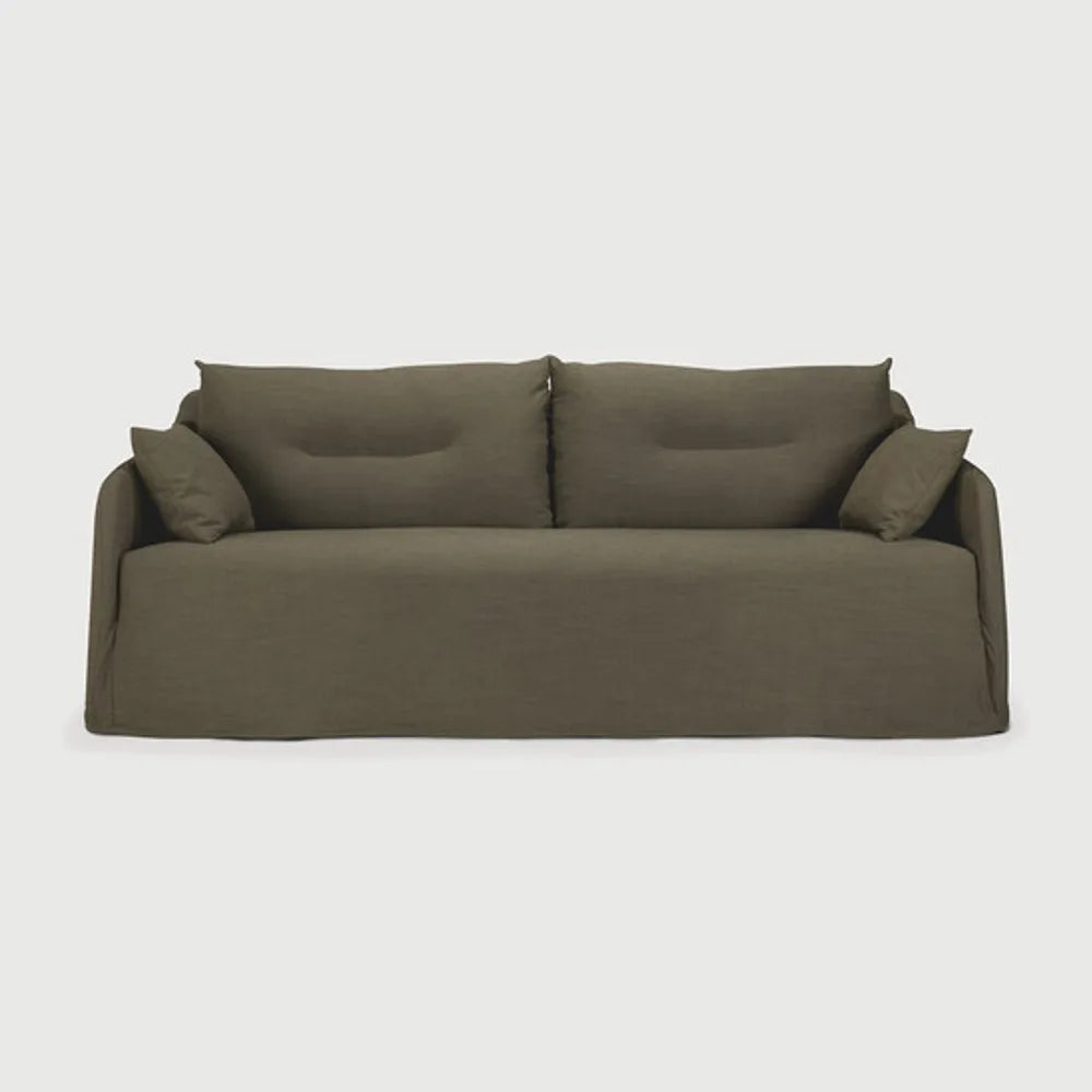 Ethnicraft – Weave – Canapé Weave – Vert - 2 personnes