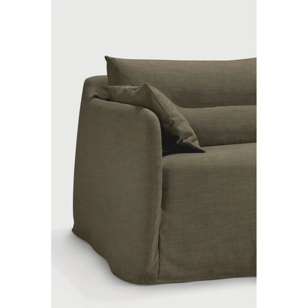Ethnicraft – Weave – Canapé Weave – Vert - 2 personnes