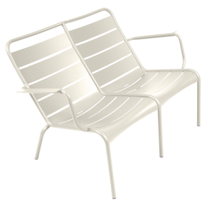 Fermob Luxembourg Fauteuil bas duo — Gris argile