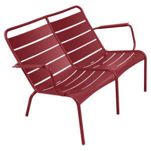 Fermob Luxembourg Fauteuil bas duo — Piment