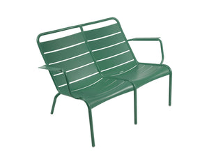 Fermob Luxembourg Fauteuil bas duo — Vert cèdre