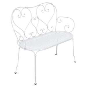 Fermob – 1900 – Banquette – Blanc coton