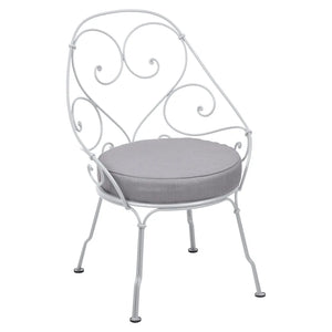 Fermob – 1900 – Fauteuil cabriolet – Blanc coton
