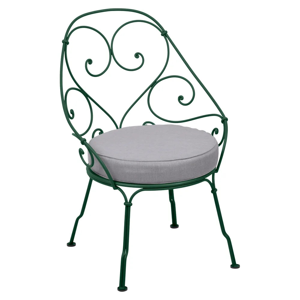 Fermob – 1900 – Fauteuil cabriolet – Vert cèdre