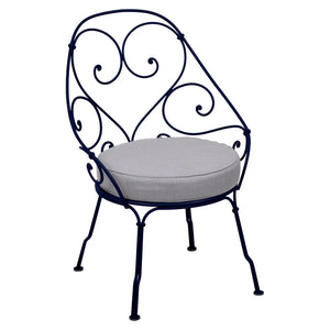 Fermob – 1900 – Fauteuil cabriolet – Bleu abysse
