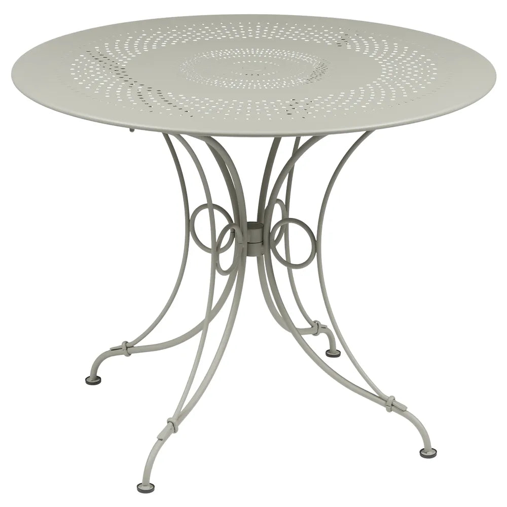 Fermob – 1900 – Table ø 96 cm – Gris argile