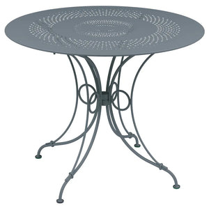 Fermob – 1900 – Table ø 96 cm – Gris orage
