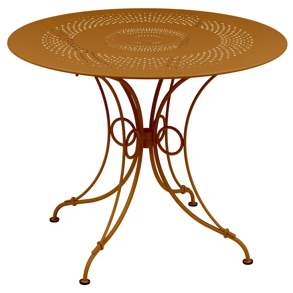 Fermob – 1900 – Table ø 96 cm – Pain d'épices