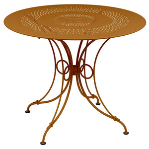 Fermob – 1900 – Table ø 96 cm – Pain d'épices