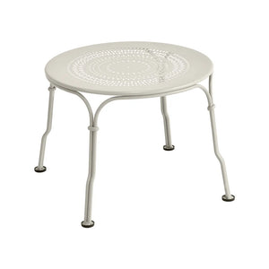 Fermob – 1900 – Table basse ø 45 cm – Gris argile