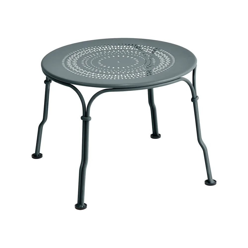 Fermob – 1900 – Table basse ø 45 cm – Gris orage