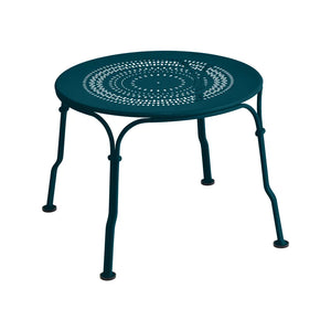 Fermob – 1900 – Table basse ø 45 cm – Bleu acapulco