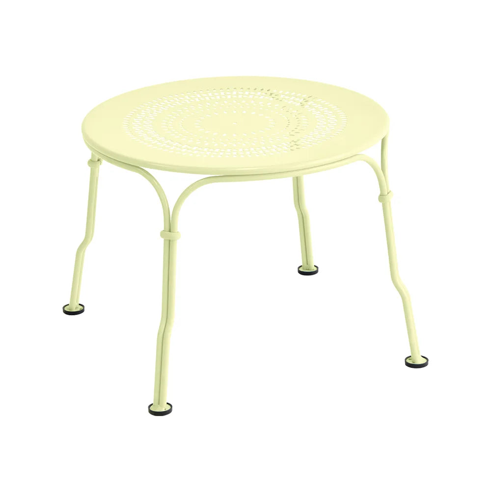 Fermob – 1900 – Table basse ø 45 cm – Citron givré