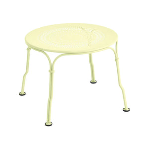 Fermob – 1900 – Table basse ø 45 cm – Citron givré