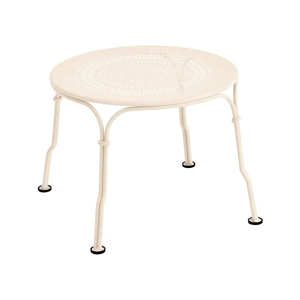 Fermob – 1900 – Table basse ø 45 cm – Beige latte