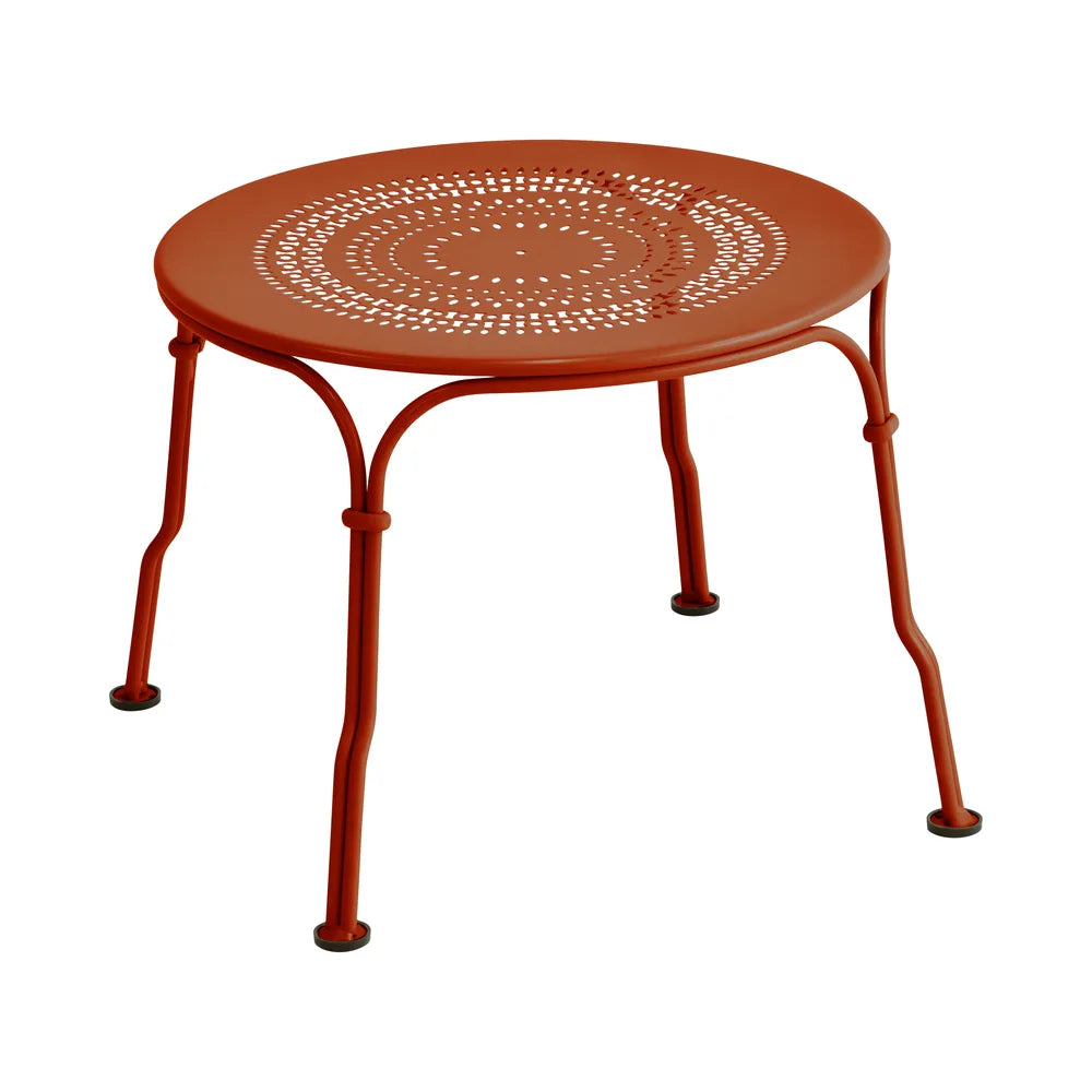 Fermob – 1900 – Table basse ø 45 cm – Orange confite