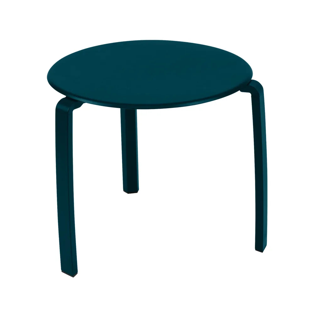 Fermob – Alizé – Table basse ø 48 cm – Bleu acapulco