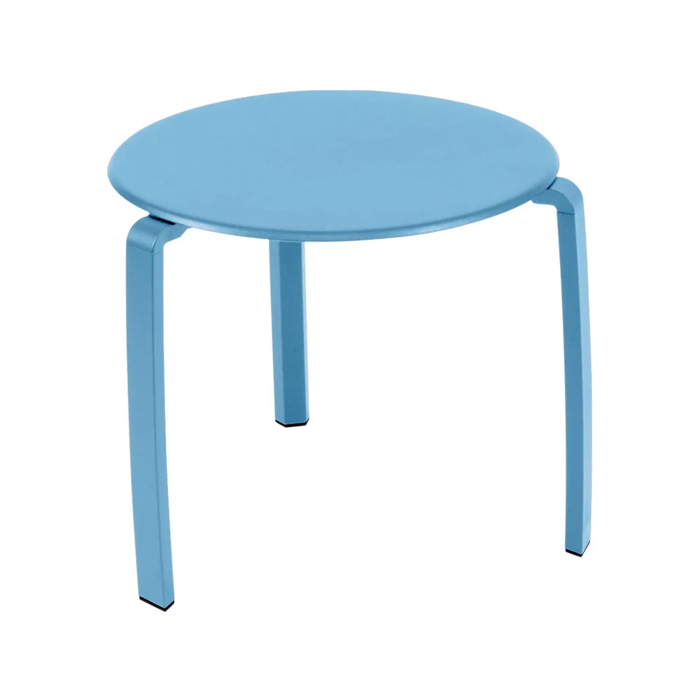 Fermob – Alizé – Table basse ø 48 cm – Bleu maya