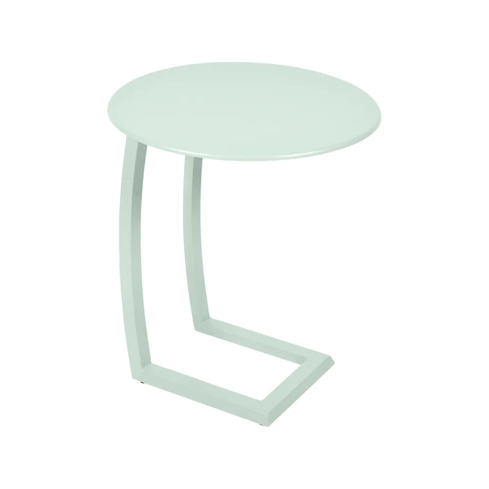 Fermob – Alizé – Table basse déportée ø 48 cm – Menthe glaciale