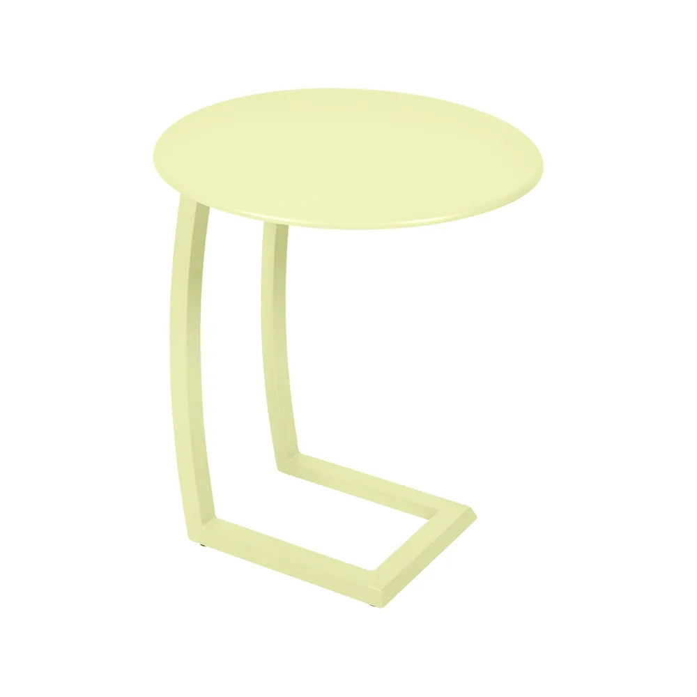 Fermob – Alizé – Table basse déportée ø 48 cm – Citron givré