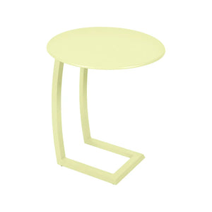 Fermob – Alizé – Table basse déportée ø 48 cm – Citron givré
