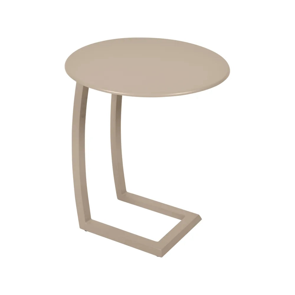 Fermob – Alizé – Table basse déportée ø 48 cm – Muscade