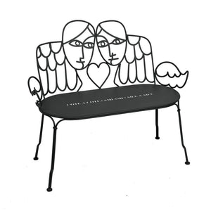 Fermob – Ange – Banquette aile et moi – Carbone