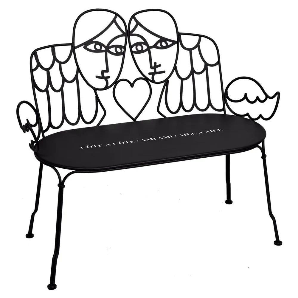 Fermob – Ange – Banquette aile et moi – Réglisse
