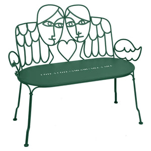 Fermob – Ange – Banquette aile et moi – Vert cèdre