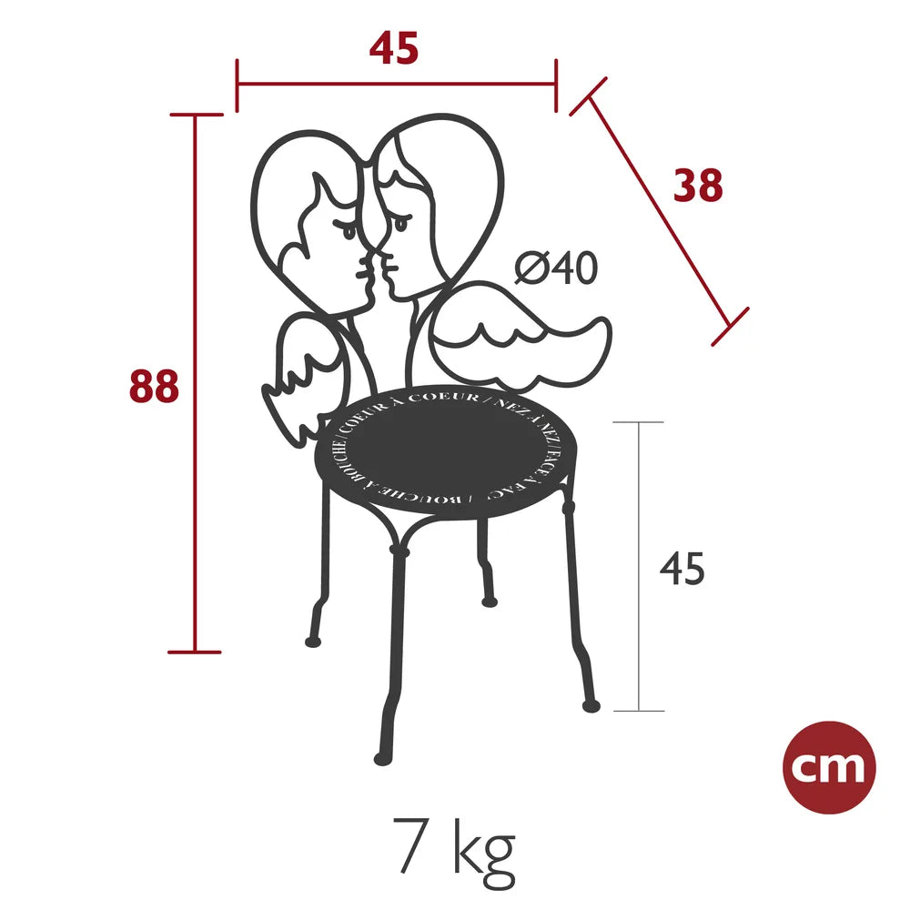 Fermob – Chaise – guide de dimensions
