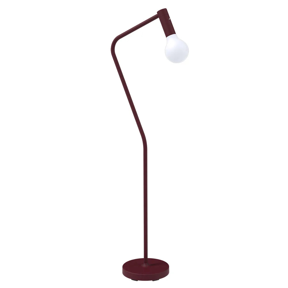 Fermob – Aplô – Pack lampe H.24 et pied simple – Cerise noire