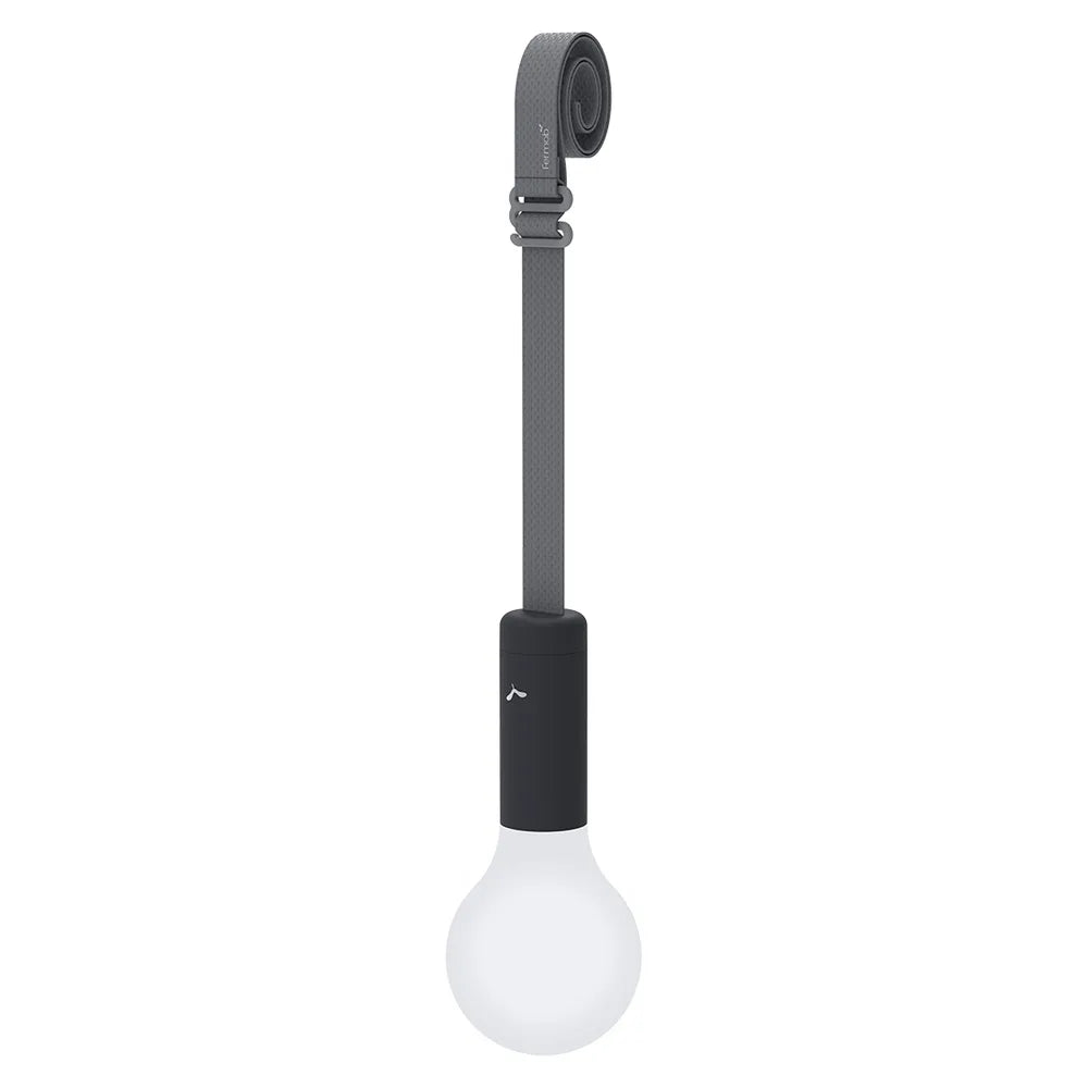 Fermob – Aplô – Pack lampe H.24 et sangle de suspension – Carbone