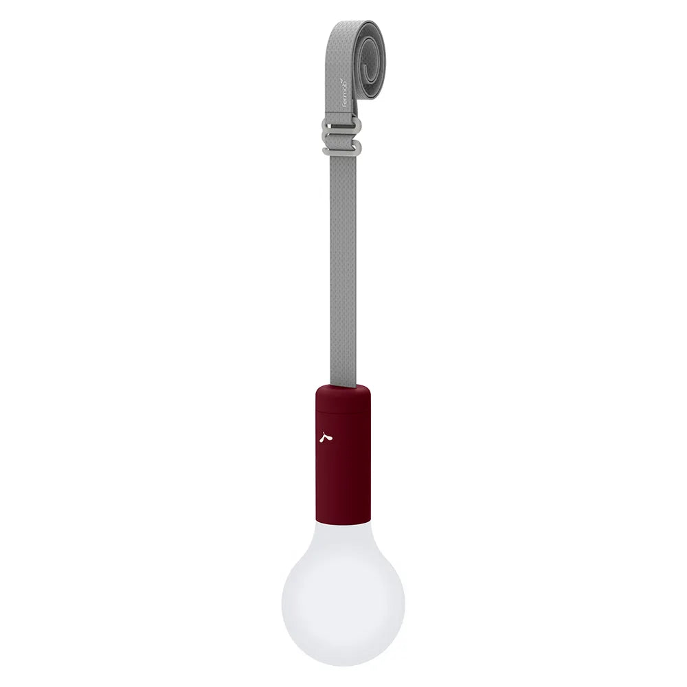 Fermob – Aplô – Pack lampe H.24 et sangle de suspension – Cerise noire