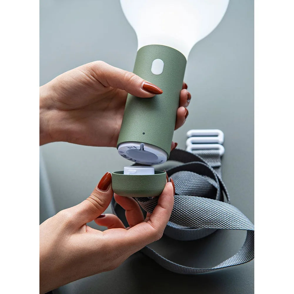 Fermob – Aplô – Pack lampe H.24 et sangle de suspension en situation