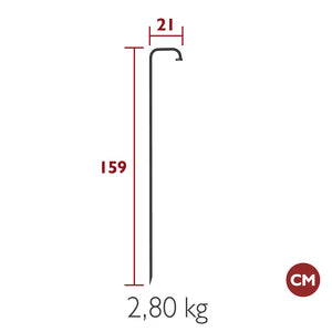Fermob – Pied à planter – guide de dimensions