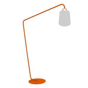 Fermob – Balad² – Pied déporté – Orange confite