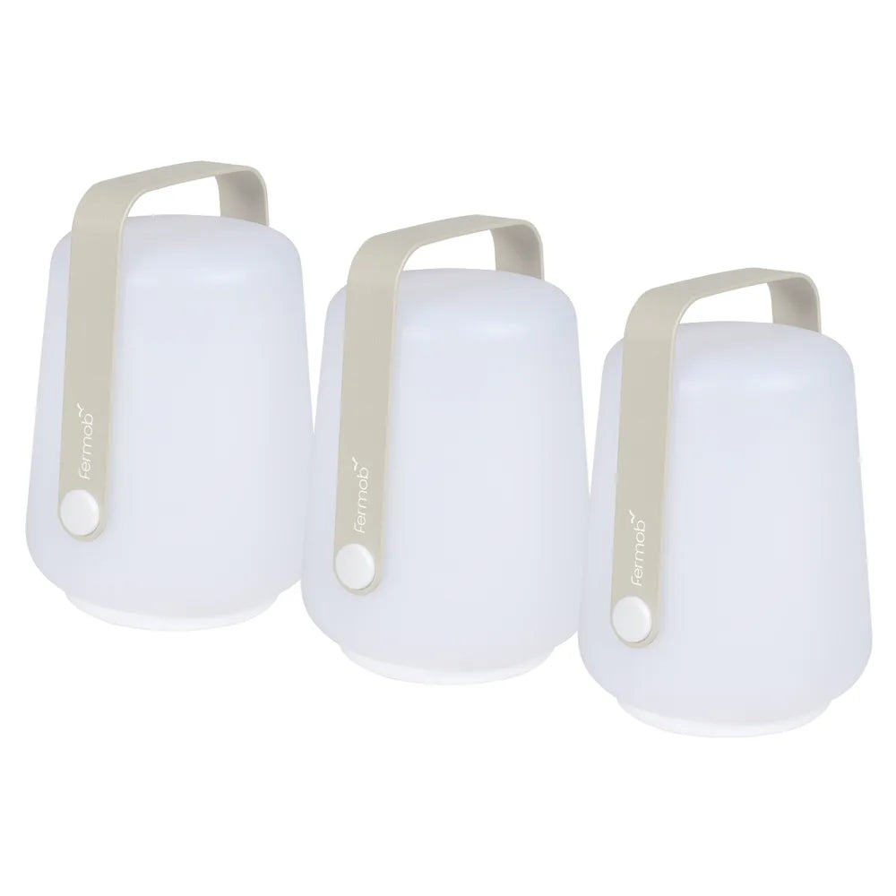 Fermob – Balad – Set of 3 lamps H.12 cm – Gris argile