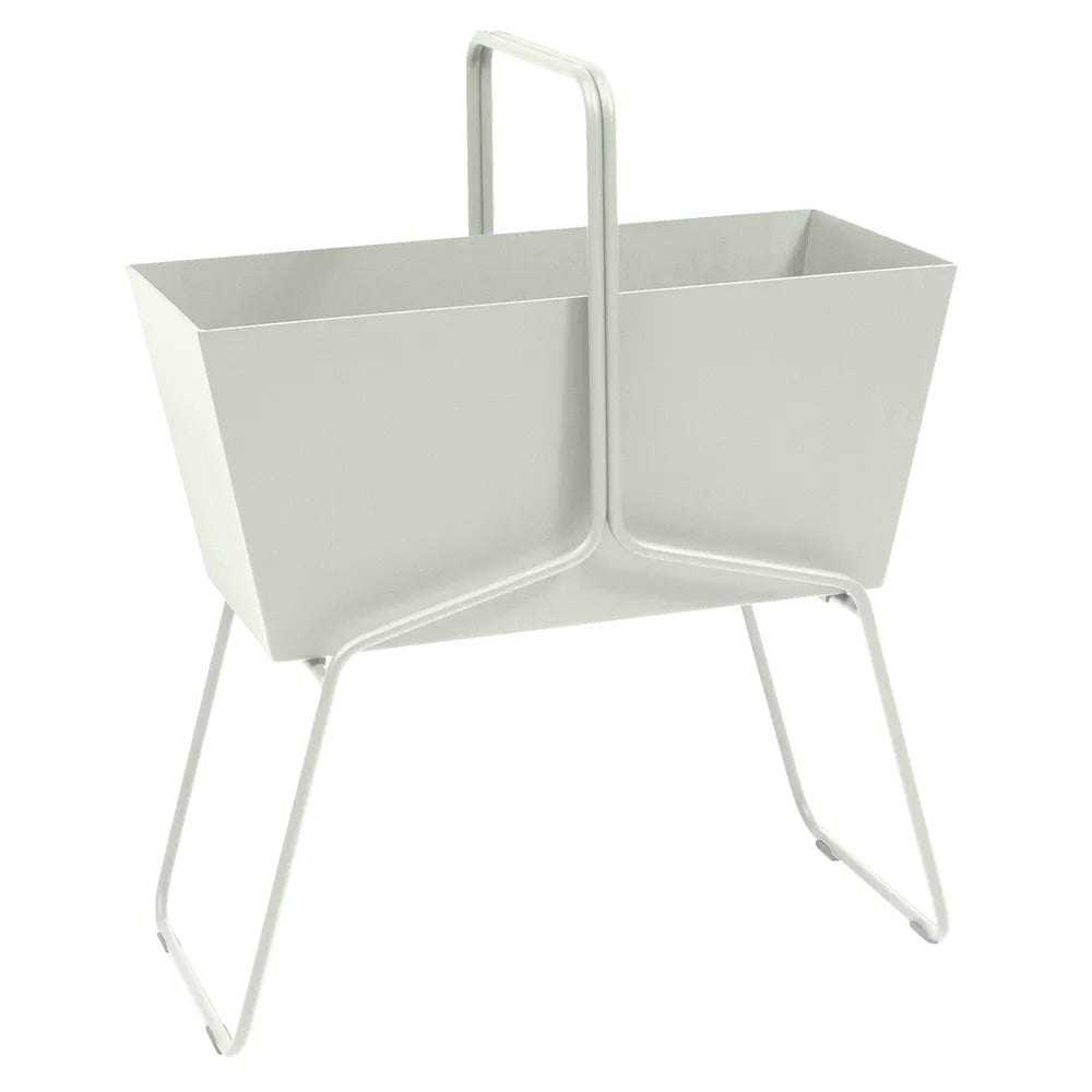 Fermob – Basket – Jardinière haute – Gris argile